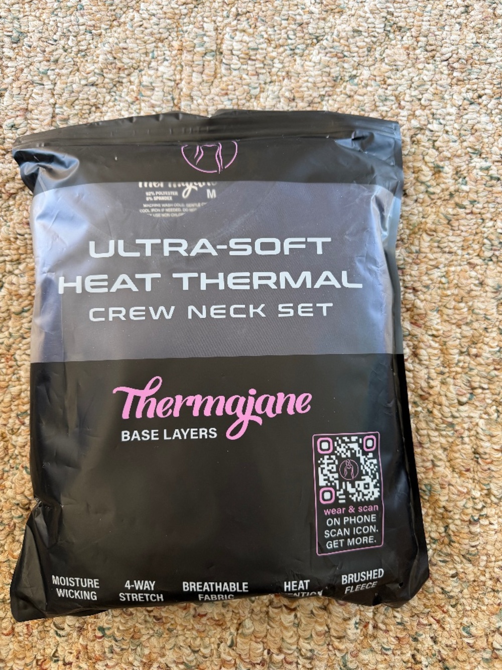 Thermajane Womens Thermal Underwear.  Size Medium  Unopened package.
